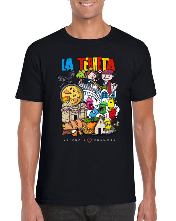 Camiseta Valencia Enamora "LA TERRETA"