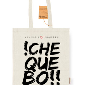 TOTE BAG NATURAL CHE QUE BO